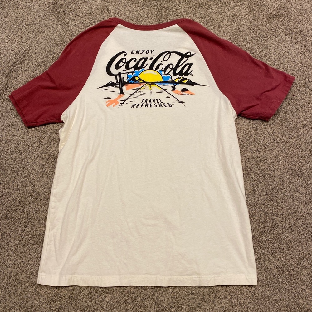 Coca-cola crewneck tshirt